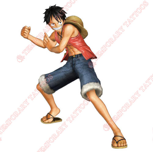 One Piece Customize Temporary Tattoos Stickers NO.580